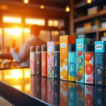 découvrez puff et vape, votre e-commerce incontournable spécialisé dans les puffs aromatisées. profitez d’un large choix de saveurs uniques et de produits de qualité pour tous les amateurs de vape en quête de nouveautés gourmandes.