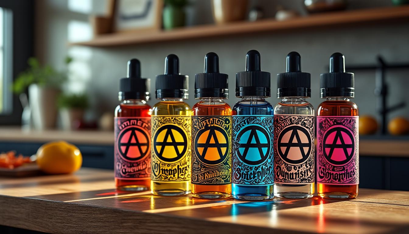 découvrez anarchist, la gamme d’e-liquides aux saveurs puissantes et sucrées qui séduit les amateurs de vape. des recettes uniques pour une expérience intense et inoubliable !