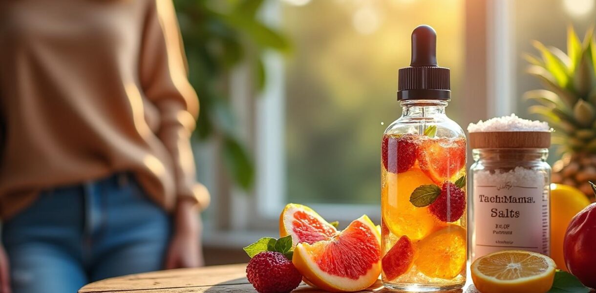 découvrez pachamama salts, une gamme de e-liquides aux sels de nicotine offrant une expérience de vape fruitée et intense. profitez de saveurs authentiques et d'une sensation douce en gorge pour un plaisir optimal à chaque bouffée !