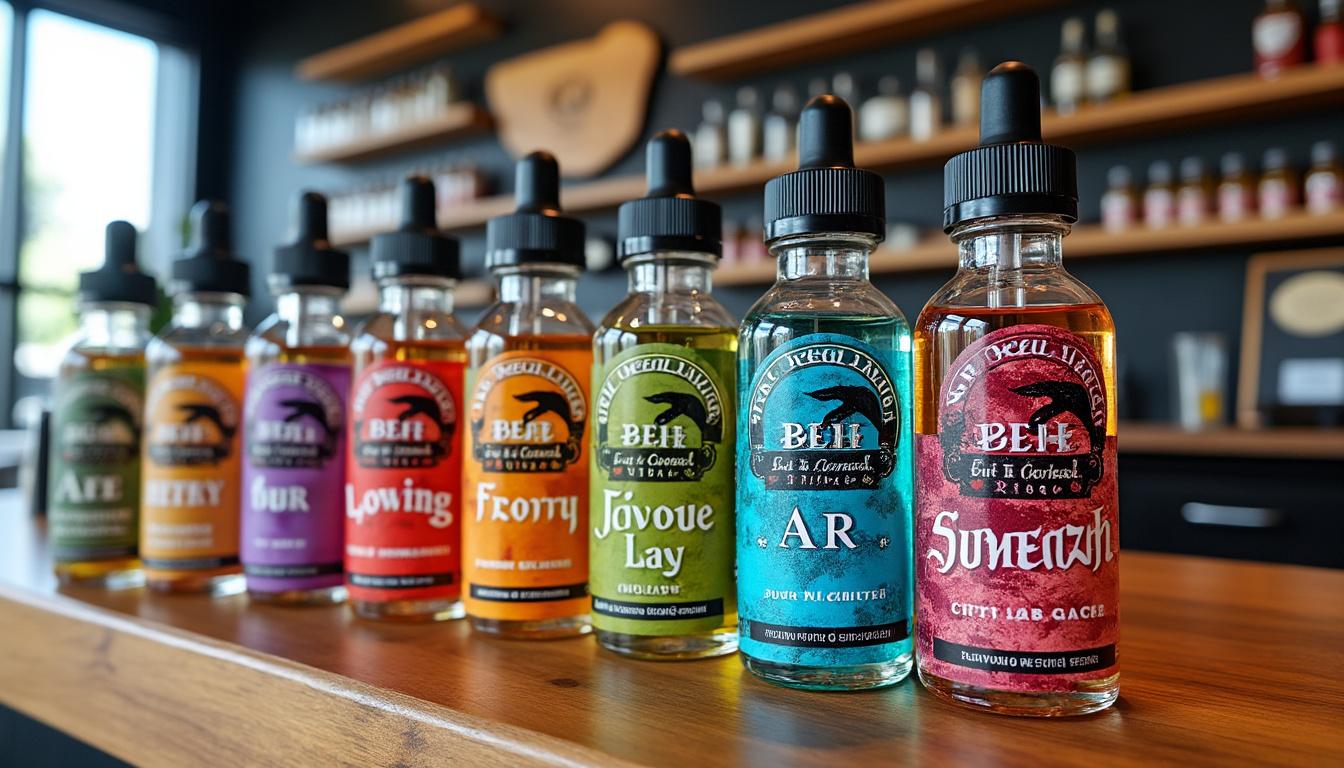 découvrez l'excellence des e-liquides premium us avec bear state vapor : une sélection savoureuse aux arômes uniques pour une expérience de vape incomparable. testez des saveurs authentiques et de qualité supérieure, venues directement des états-unis.