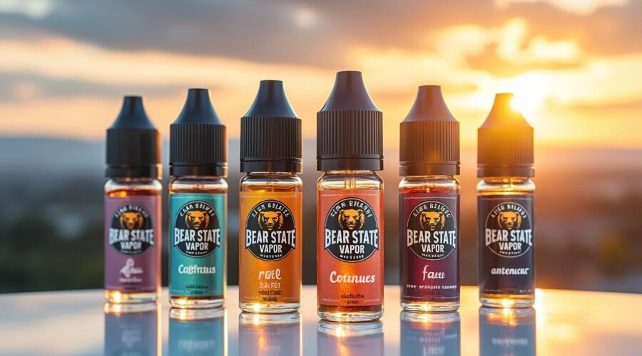 découvrez les e-liquides premium de bear state vapor, une référence américaine offrant des saveurs authentiques et raffinées. offrez-vous une expérience de vape unique avec des arômes riches et une qualité supérieure.