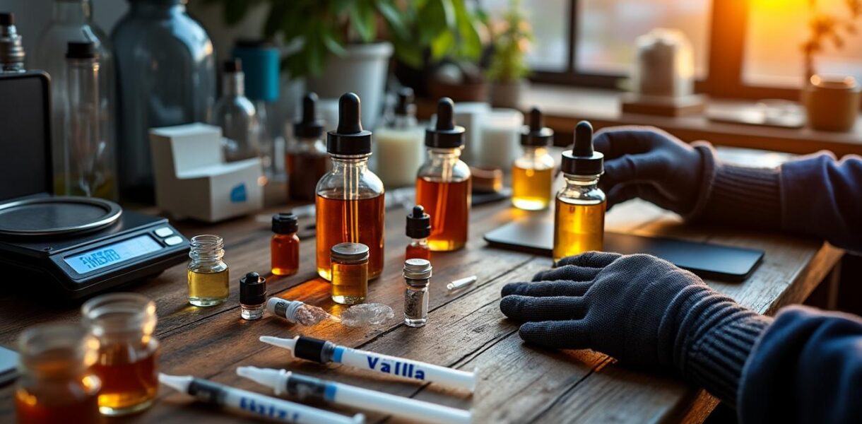 découvrez aromea, spécialiste des kits diy e-liquide français, pour créer vos propres saveurs de vape personnalisées facilement et en toute sécurité.