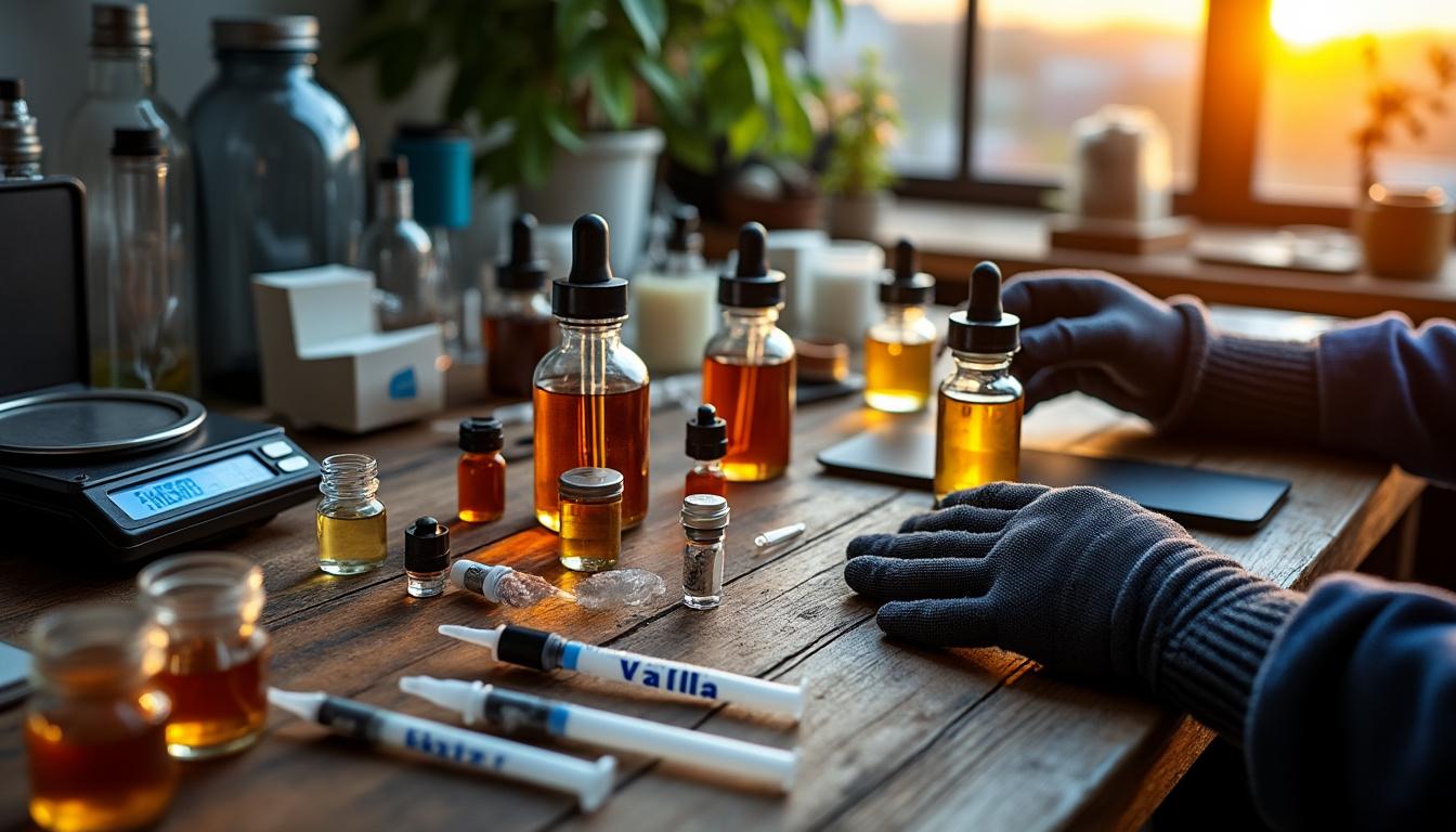 découvrez aromea, spécialiste des kits diy e-liquide français, pour créer vos propres saveurs de vape personnalisées facilement et en toute sécurité.