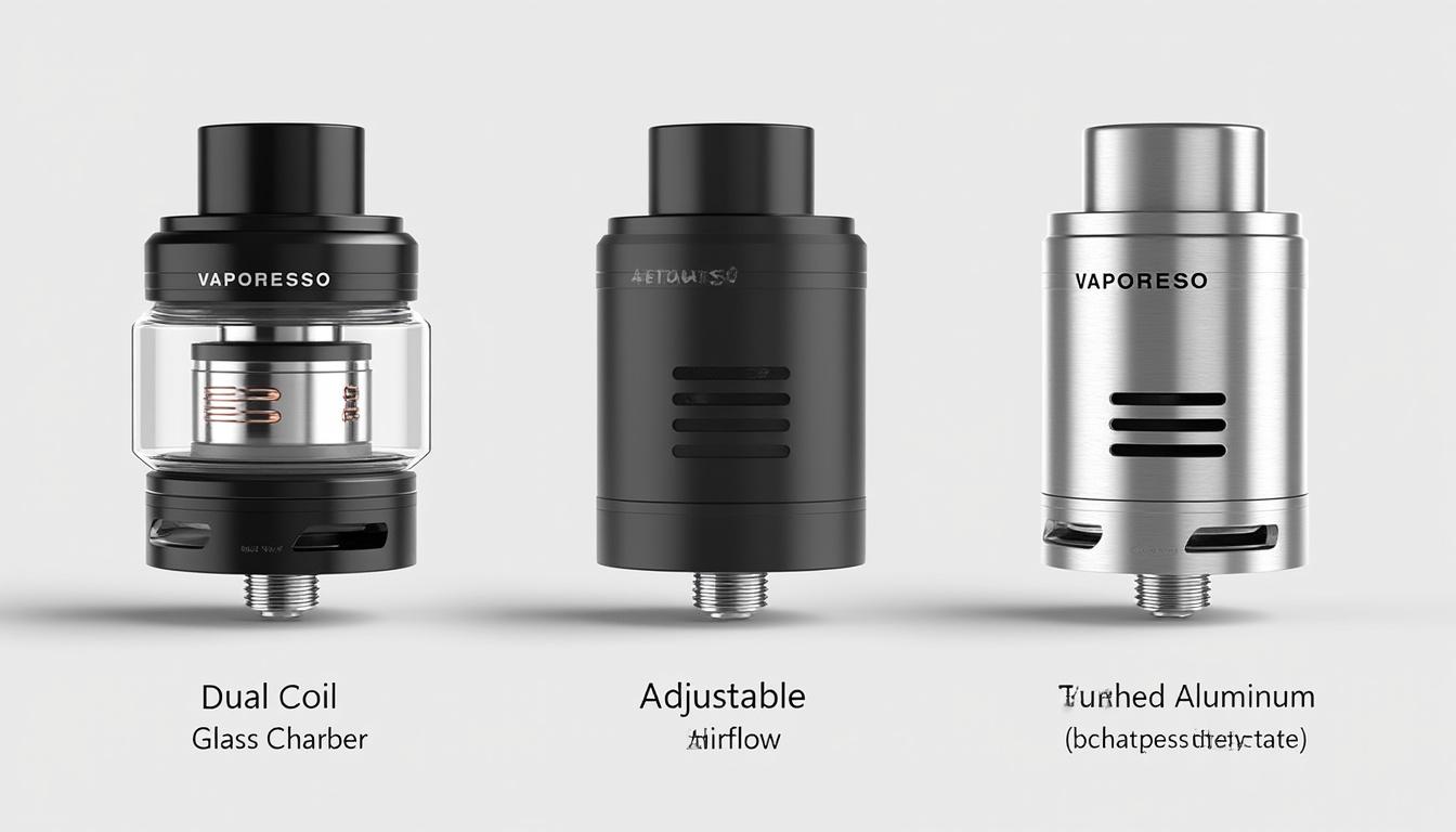 découvrez notre guide complet des différents modèles de clearomiseurs vaporesso disponibles, pour choisir le meilleur appareil adapté à vos besoins de vapotage.